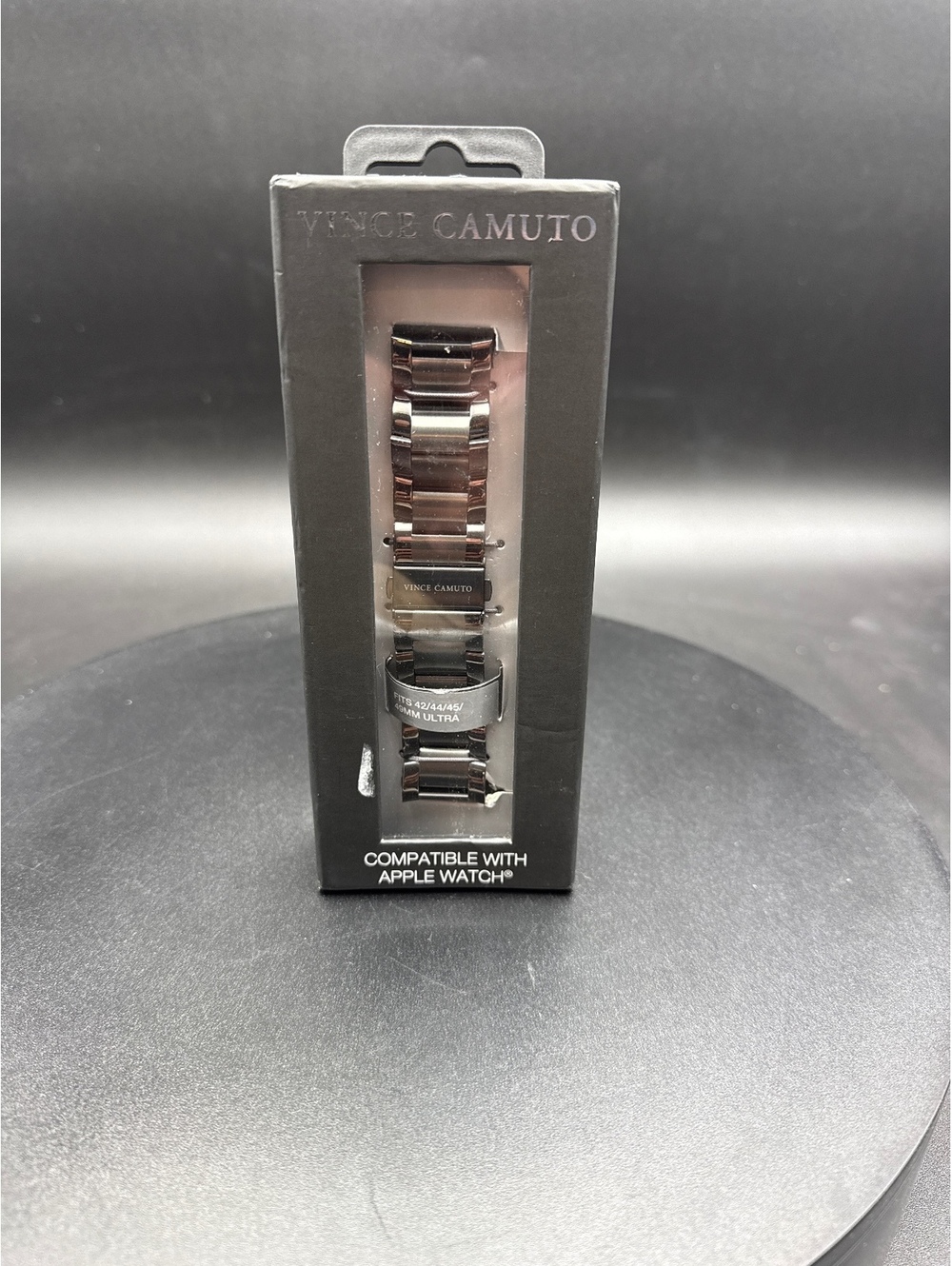Vince Camuto Compatible Apple Watch Band - Stainless Steel Strap Fits 42/44/45/